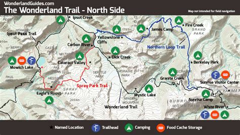 Mount Rainiers Northern Loop Trail Wonderland Guides