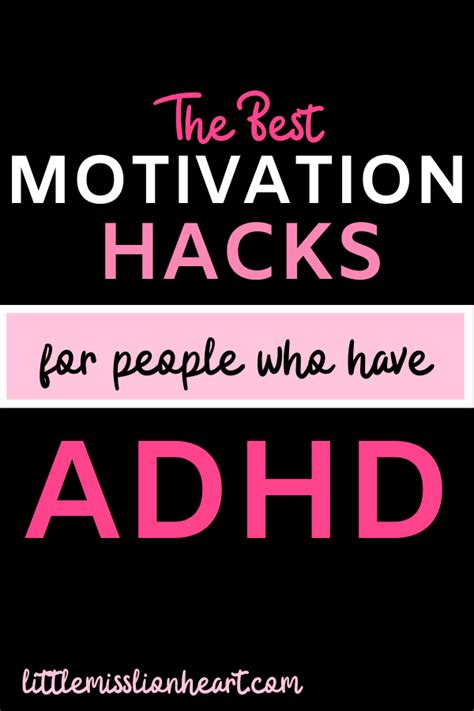 When You Have Adhd It Can Be Hard To Get Motivated And Stay Motivated
