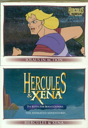 Hercules And Xena Battle For Mount Olympus Animated Adventures Set Of