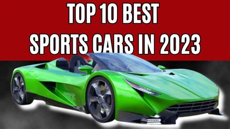 Top 10 Best Sports Cars In 2023 Youtube