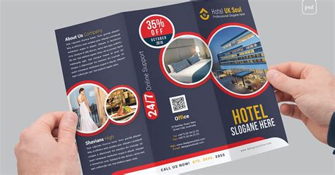 Hotel Trifold Broschüre Von Designsoul14 Auf Envato Elements