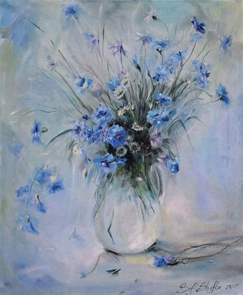 Excited To Share The Latest Addition To My Etsy Shop Blue Flowers In