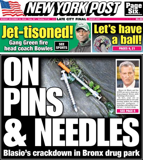Covers for Monday, December 31, 2018 | New York Post