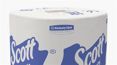 Scott Individually Wrapped Toilet Paper Roll 3d Model 29 3ds Blend