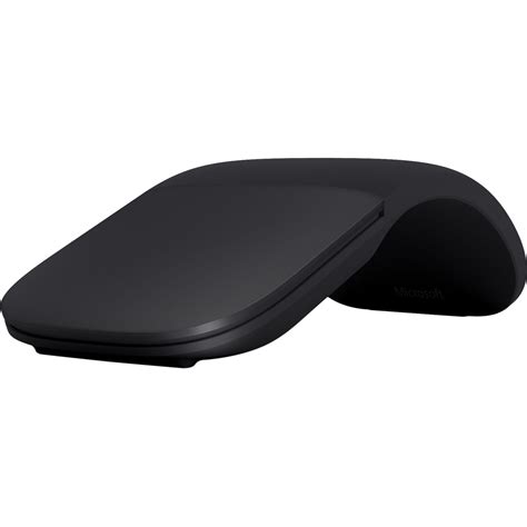 Microsoft Arc Wireless Mouse Black Elg 00001 Bandh Photo Video
