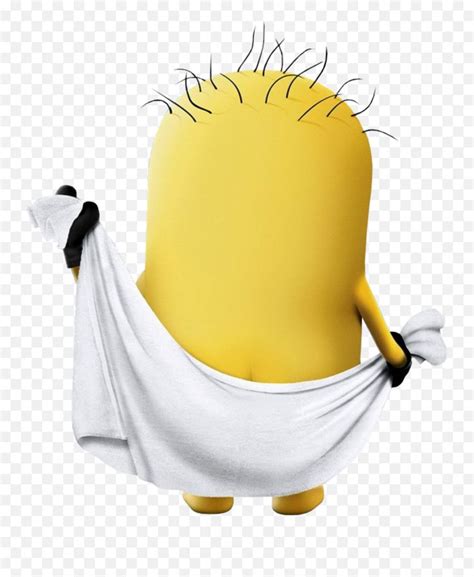 Minion Towel Transparent Png Minions Hot Transparent Did One Butt