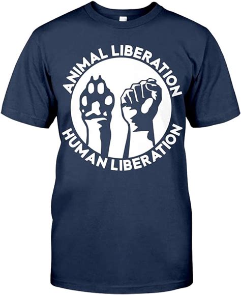 Vegan Animal Liberation Human Liberation T Shirt Unisex T