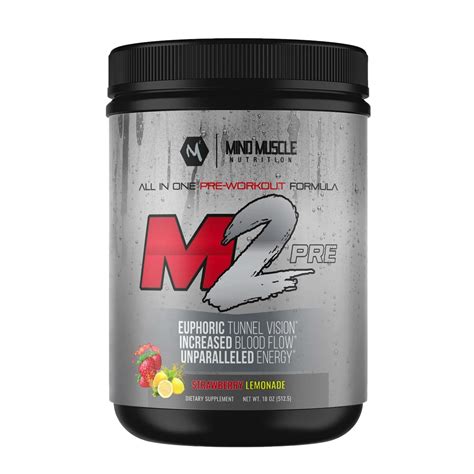 M2 Pre Workout By Mind Muscle Nutrition Muscle Factory Sc