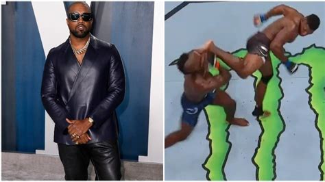 Smash Hit Kanye West Pays Tribute To Joaquin Buckleys Viral Ufc Knockout As Rapper Releases