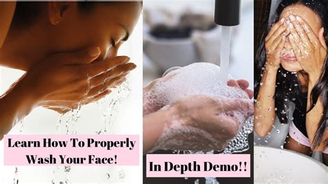 Cleansing How To Properly Wash Your Face Healthy Skin Tips From An