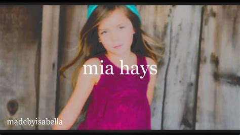 Mia Hayslove Generation Youtube