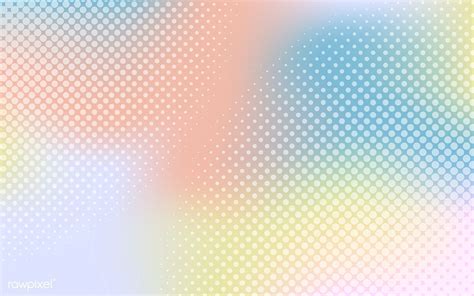 Multicolor Gradient Halftone Background Vector Free Image By Rawpixel
