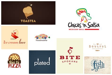 Simple Logo Ideas For Food A Good Food Logo Makes Everyone Hungry