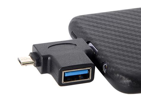 2 In 1 Type C Microusb Otg Adapter