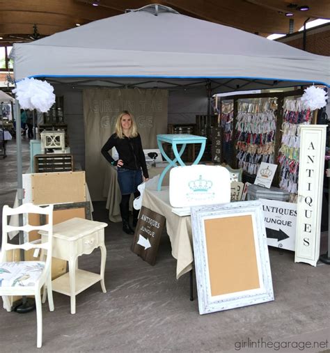 Market And Craft Fair Booth Display Ideas Girl In The Garage