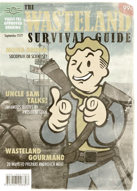 Fallout 4 The Wasteland Survival Guide Issue September 2177 Fallout