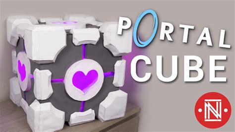 Making The Portal Cube Companion Cube How To Youtube