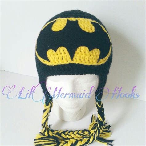 Batman Crochet Beanie My Finished Projects Pinterest