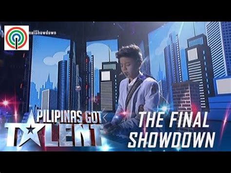 Pilipinas Got Talent Season Live Finale Kurt Philip Espiritu Singer YouTube