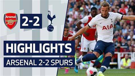 Highlights Arsenal 2 2 Spurs Youtube
