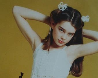 BROOKE SHIELDS SIGNED Photo Pretty Baby The Blue Lagoon Etsy
