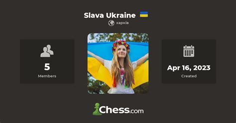 Slava Ukraine Chess Club Chess