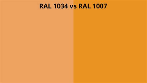 Ral 1034 Vs 1007 Ral Colour Chart Uk