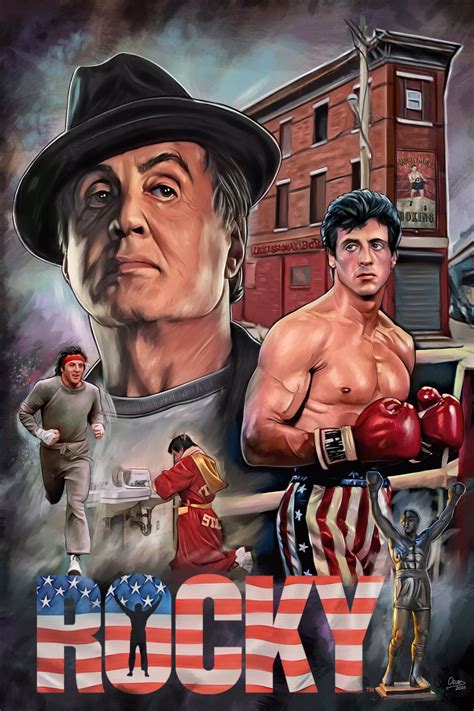 Rocky The Movie Rocky Balboa Movie Rocky Balboa Poster Rocky Poster