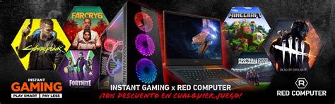 Instant Gaming X Red Computer Red Computer
