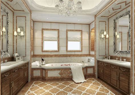 Another decoration idea that could rock your bathroom is wallpapers. New-home-design-model-bathroom-neoclassical | Bathroom ...