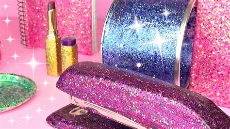 Diy Glitter Mod Podge Lipstick Body Spray Notebook And More Mod