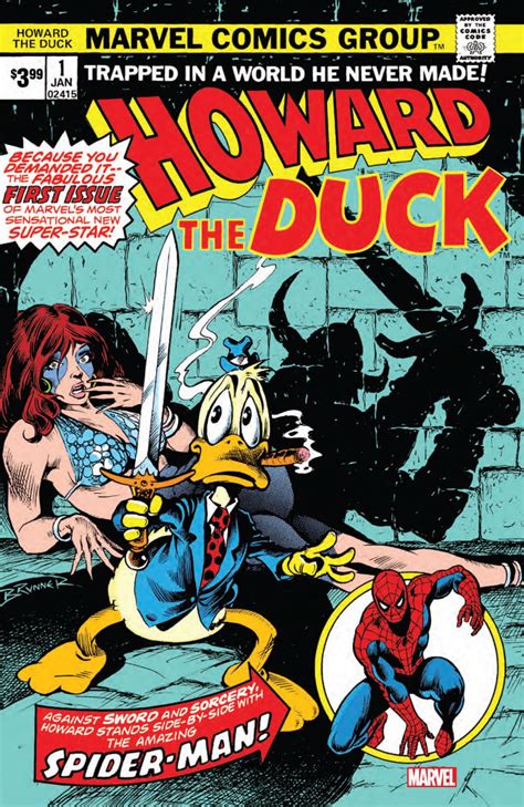 Howard The Duck 1 3 Classic Comic Book Ads From Facsimile Edition