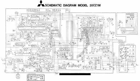 crt tv circuit diagram pdf