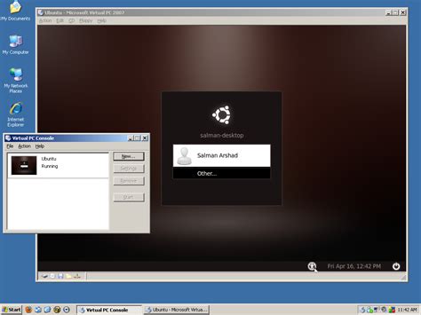 Can You Install and Run Ubuntu on Microsoft Virtual PC 2007? | Salman's ...