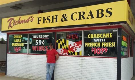 The Best Seafood In Maryland Actually Comes From This Unassuming Gas Station Crab House