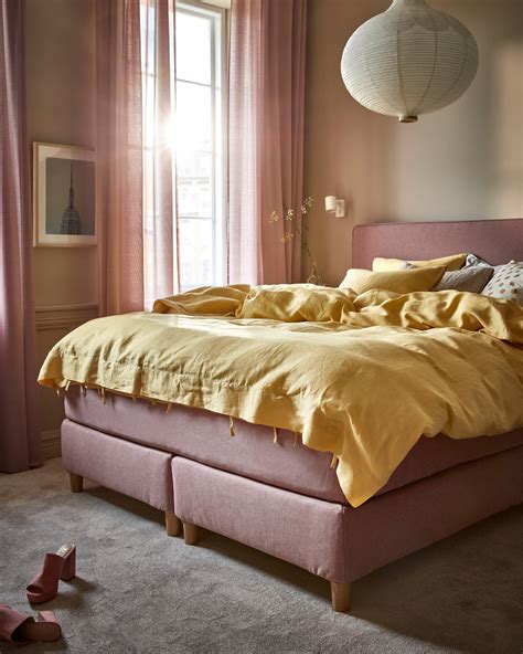 Et soverom hvor vakkert design og avslapning møtes - IKEA