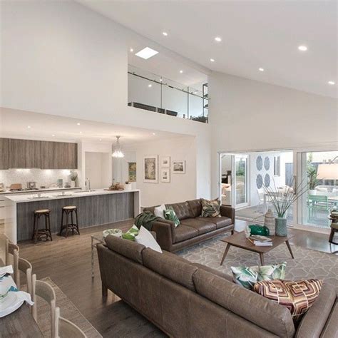 Great range of top trade brand downlights for internal and external use. Downlights through lounge and dining | House design, New ...