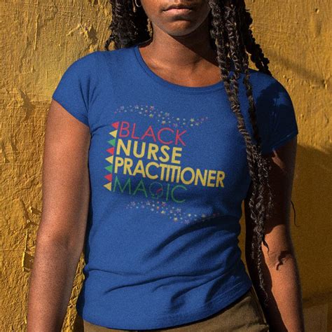 Black Nurse Practitioner Magic Highlight An Attractive Black Woman