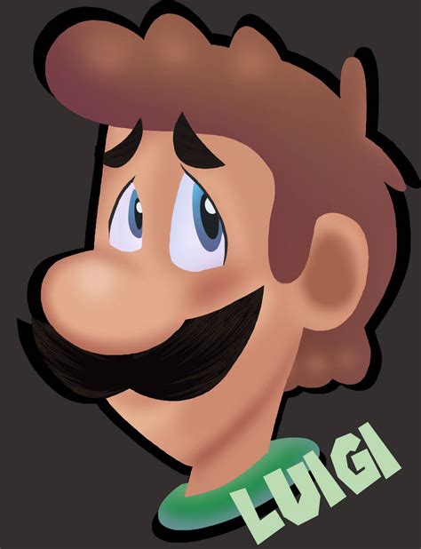 Super Mario Luigi Bust By Cerrasus On Deviantart