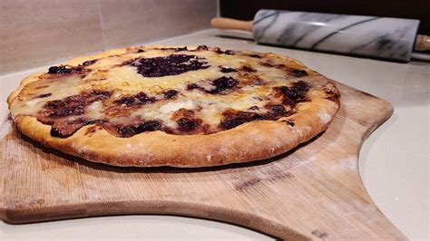 Brie Cranberry Pizza Recipe Weird Wild Pizza Recipe Brie