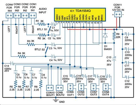 Here is a simple circuit of surround sound processor using the delay in effect. Pcb Layout Audio Surround - PCB Circuits