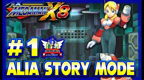 Mega Man X Legacy Collection 2 Ps4 1080p Mega Man X8 Alia Story
