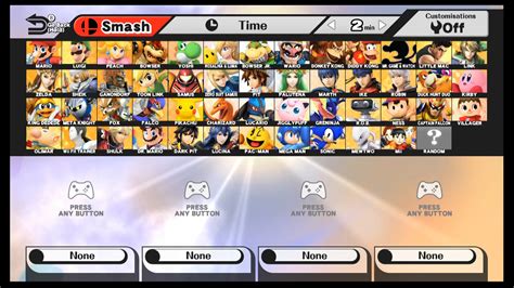 The New Character Select Screen Super Smash Brothers Know Your Meme