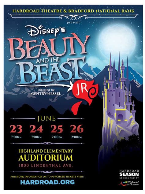 Disneys Beauty And The Beast Jr Hard Road Theatre
