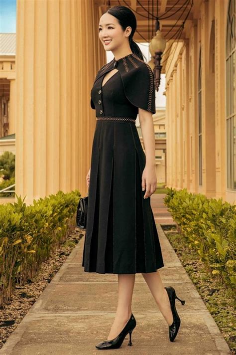 Khi bước vào thời kỳ đỉnh cao, nhan sắc của giáng my càng khiến người khác. Hoa hậu Đền Hùng Giáng My chụp ảnh đẳng cấp quý cô