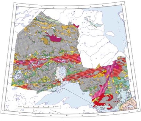 Map Of Canada Canadian Shield Maps Of The World