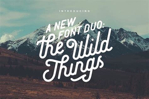 30 Amazing Outdoor Fonts For Your Next Adventure Hipfonts Vintage
