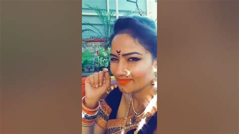 Tiktok Tryingoutnew Bindiya Chamke Chudi Marathi Mulgi Bollywood Filmy Youtube