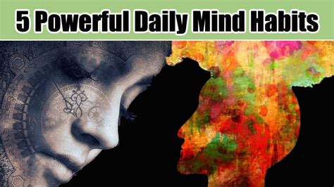 5 Daily Habits That Will Boost Your Mind Power Enhance Your Brain Rapidly Youtube