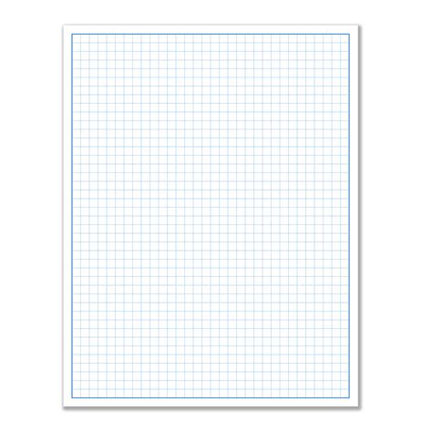 8 12 X 11 Blueprint And Graph Paper 1 Pad Office Products